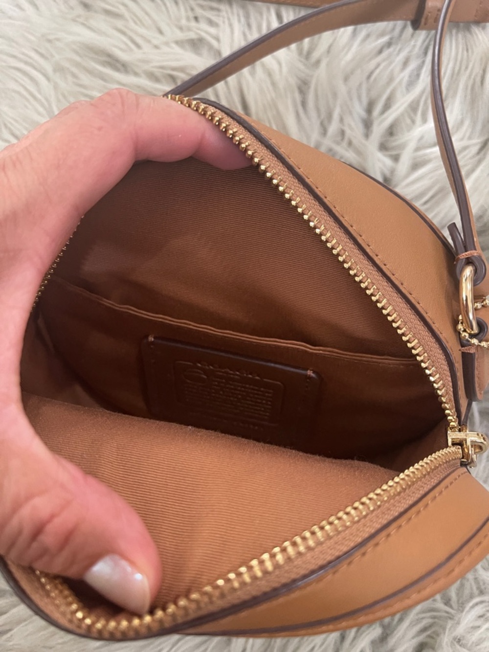 Coach canteen F27971 crossbody leather - Picture 7 of 7